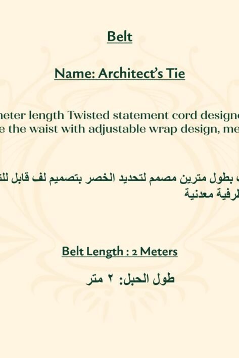 Architect’s Tie